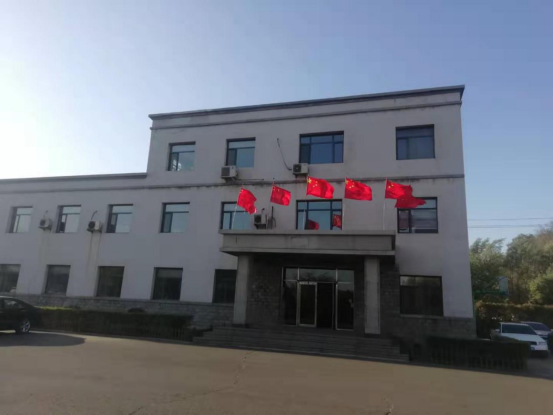 為慶祝祖國成立70周年，九星鈦材料（遼寧）有限公司在廠區(qū)內(nèi)各處懸掛國旗，向祖國致敬。