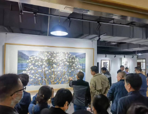 首屆鈦材料鏈?zhǔn)垅仒I(yè)人鈦畫玉蘭落九星